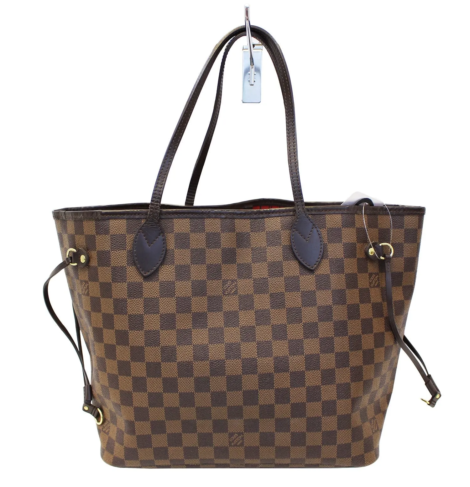 LOUIS VUITTON Damier Ebene Neverfull MM Shoulder Bag