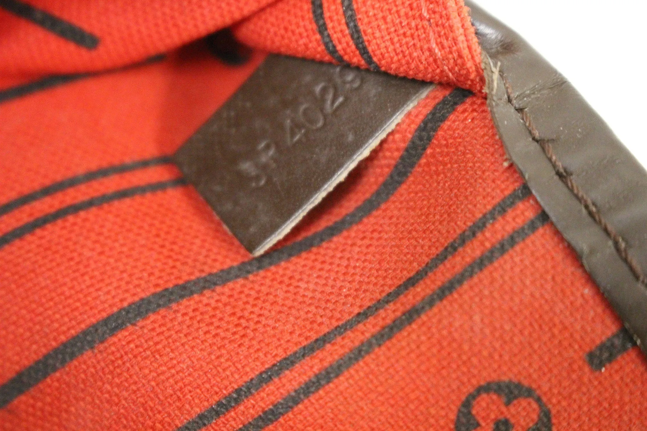 LOUIS VUITTON Damier Ebene Neverfull MM Shoulder Bag