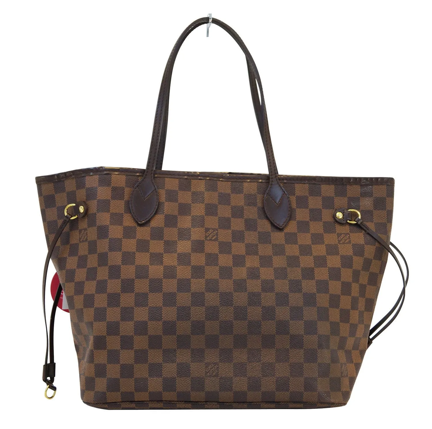 LOUIS VUITTON Damier Ebene Neverfull MM Shoulder Bag