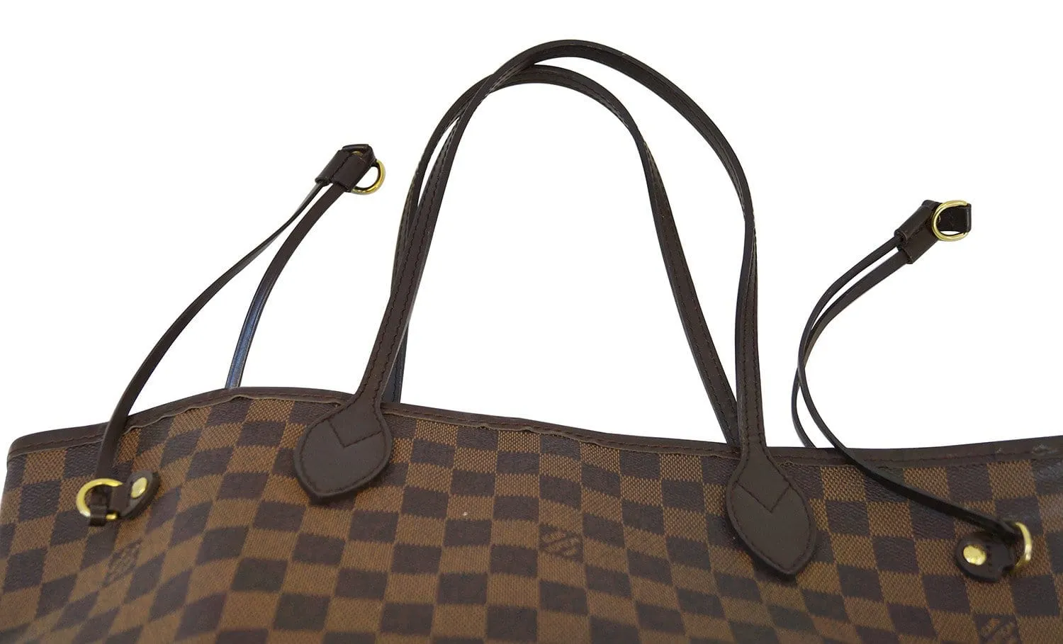 LOUIS VUITTON Damier Ebene Neverfull MM Shoulder Bag