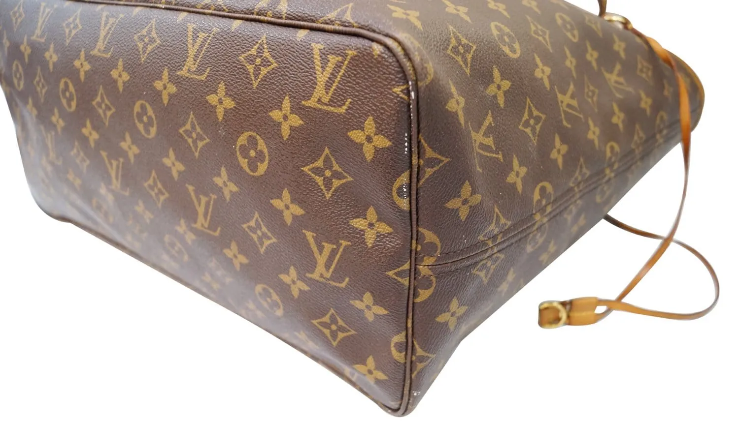 LOUIS VUITTON Monogram Canvas Neverfull GM Brown Tote Bag