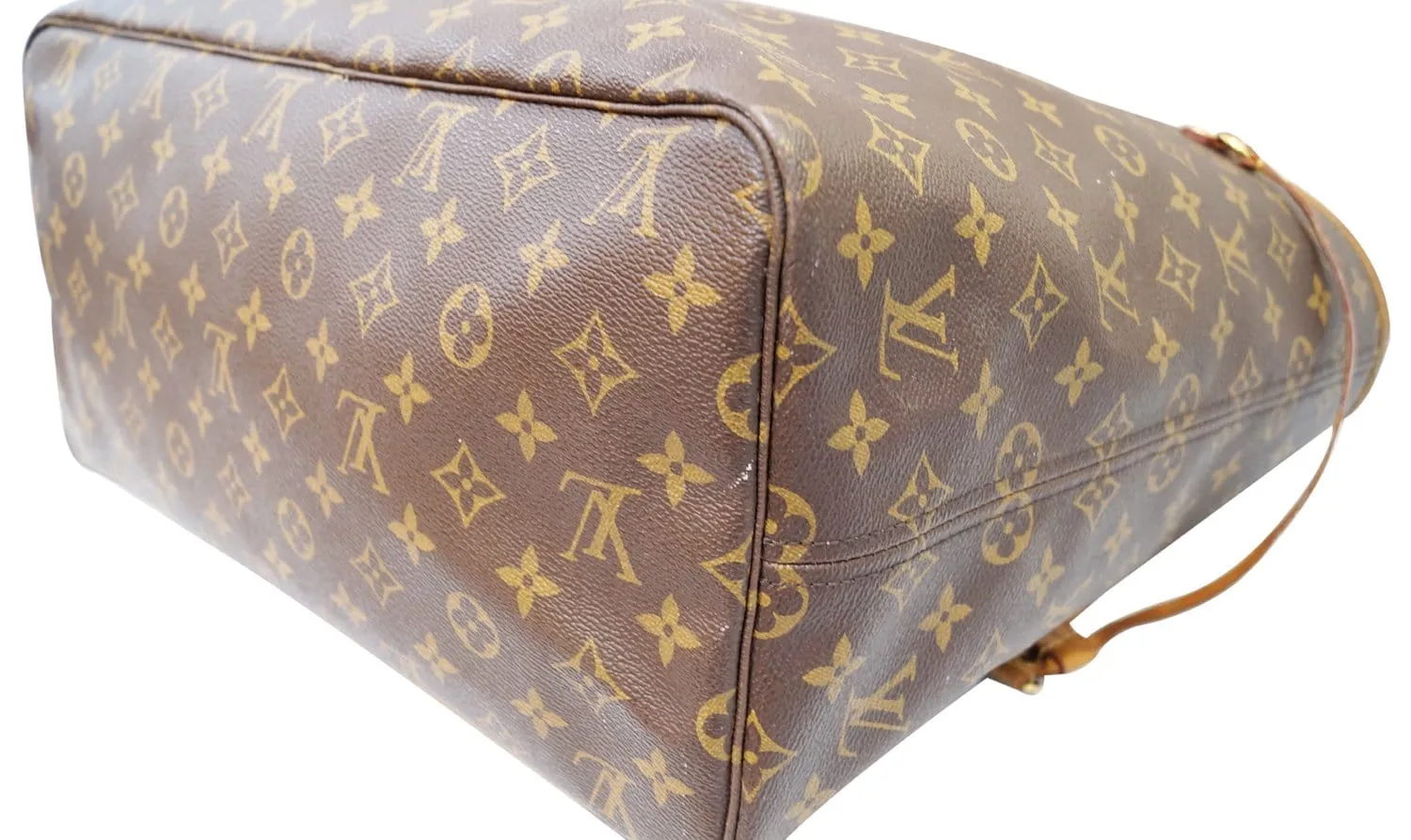 LOUIS VUITTON Monogram Canvas Neverfull GM Brown Tote Bag