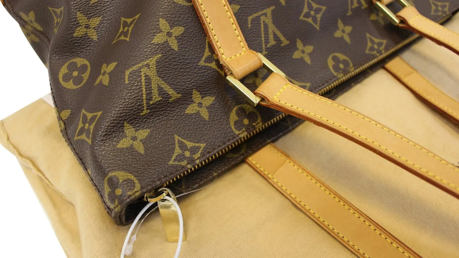 LOUIS VUITTON Monogram Canvas Piano Cabas Bag