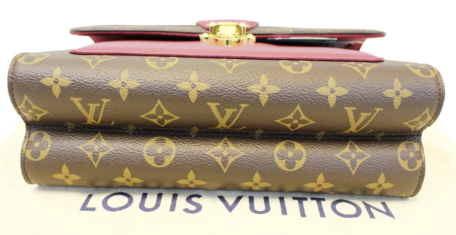 LOUIS VUITTON Monogram Canvas Raisin Victoire Shoulder Bag