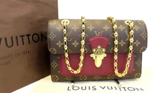 LOUIS VUITTON Monogram Canvas Raisin Victoire Shoulder Bag