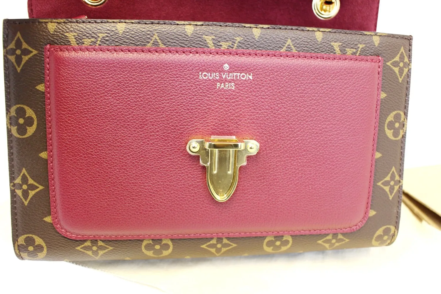 LOUIS VUITTON Monogram Canvas Raisin Victoire Shoulder Bag