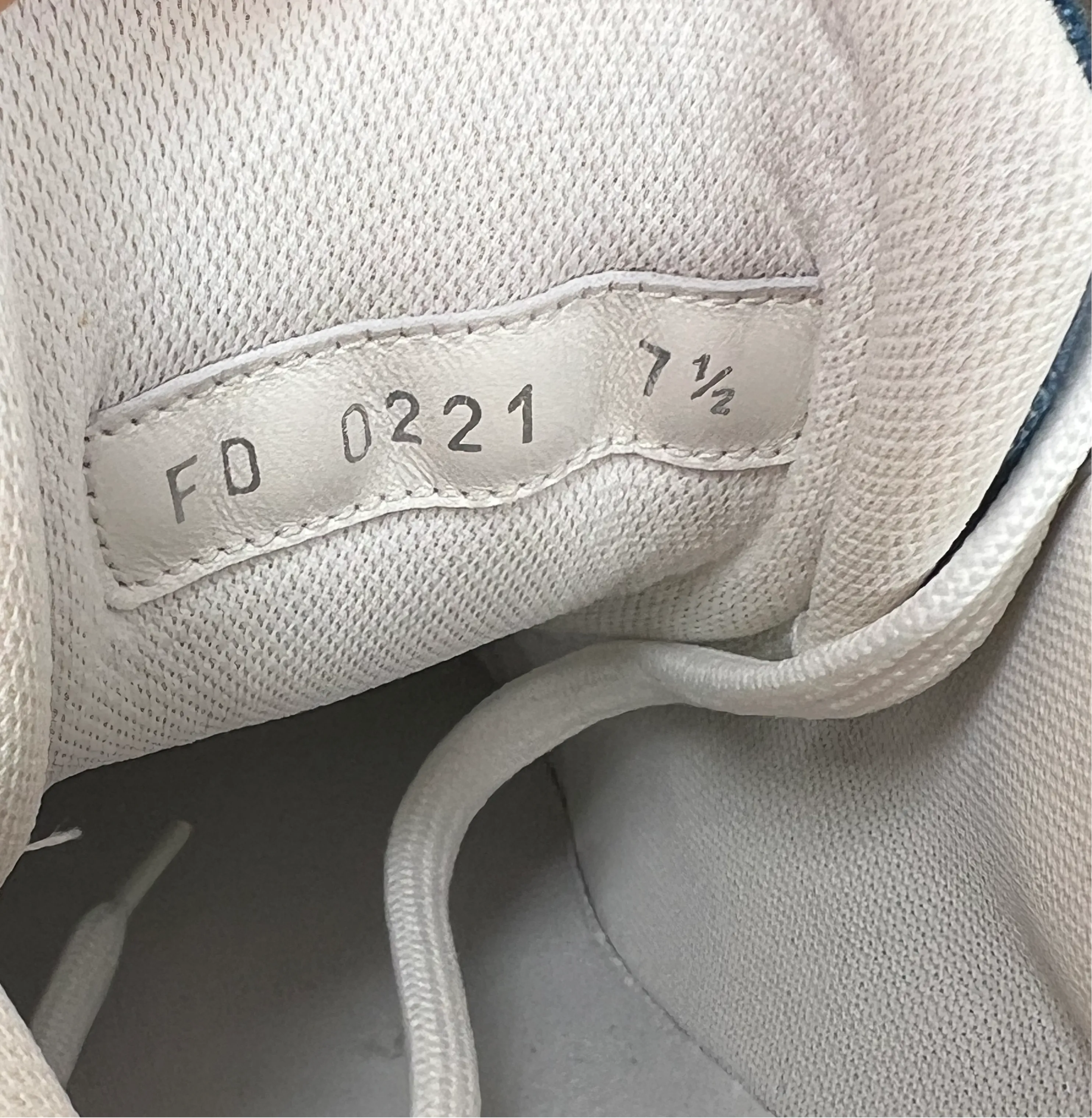 Louis Vuitton Monogram Denim Trainers