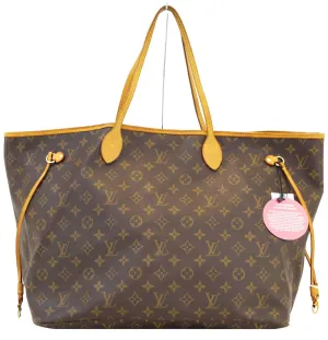 LOUIS VUITTON Monogram Neverfull GM Shoulder Bag