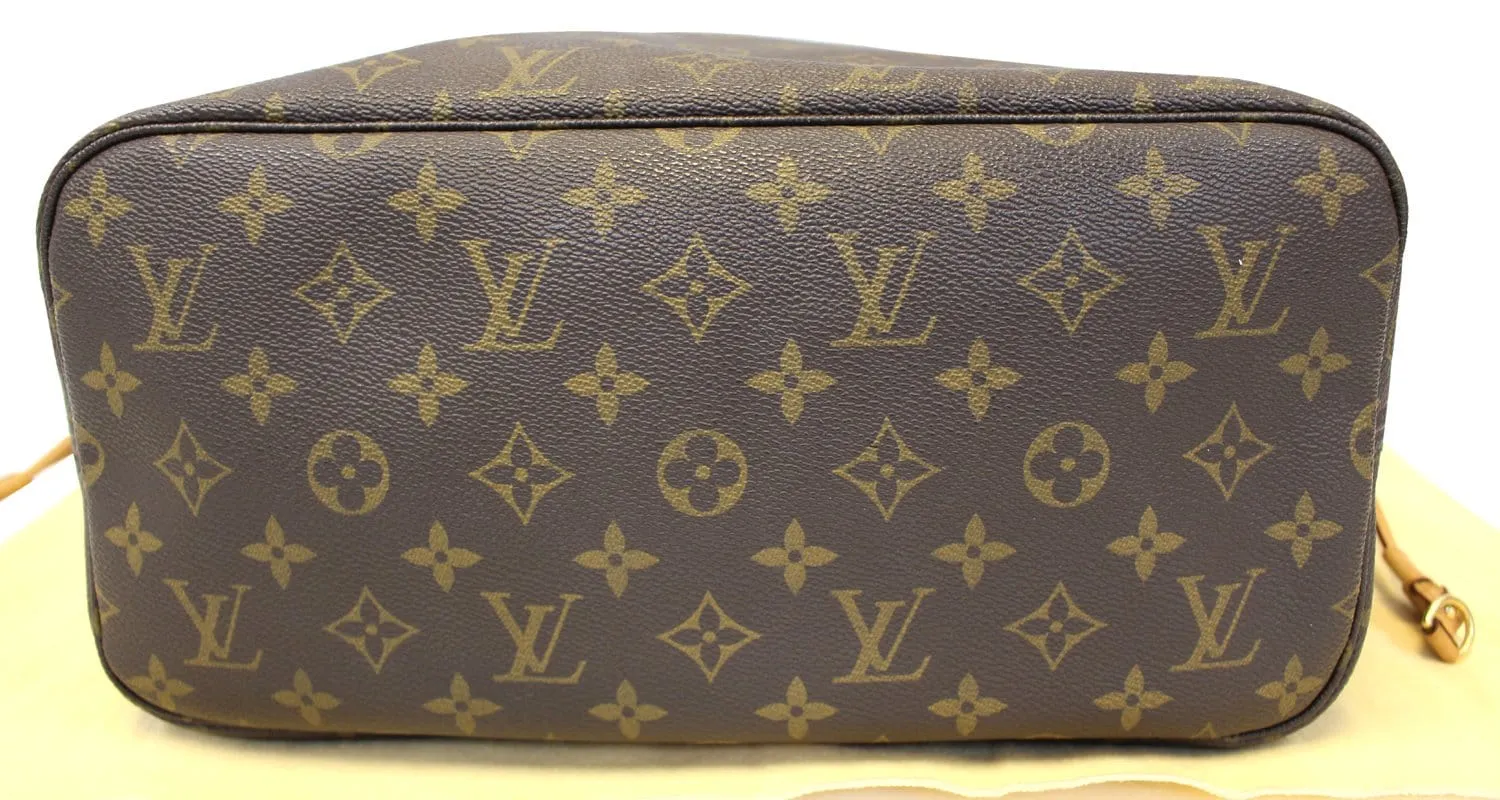 LOUIS VUITTON Monogram Neverfull MM Shoulder Bag