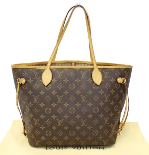 LOUIS VUITTON Monogram Neverfull MM Shoulder Bag