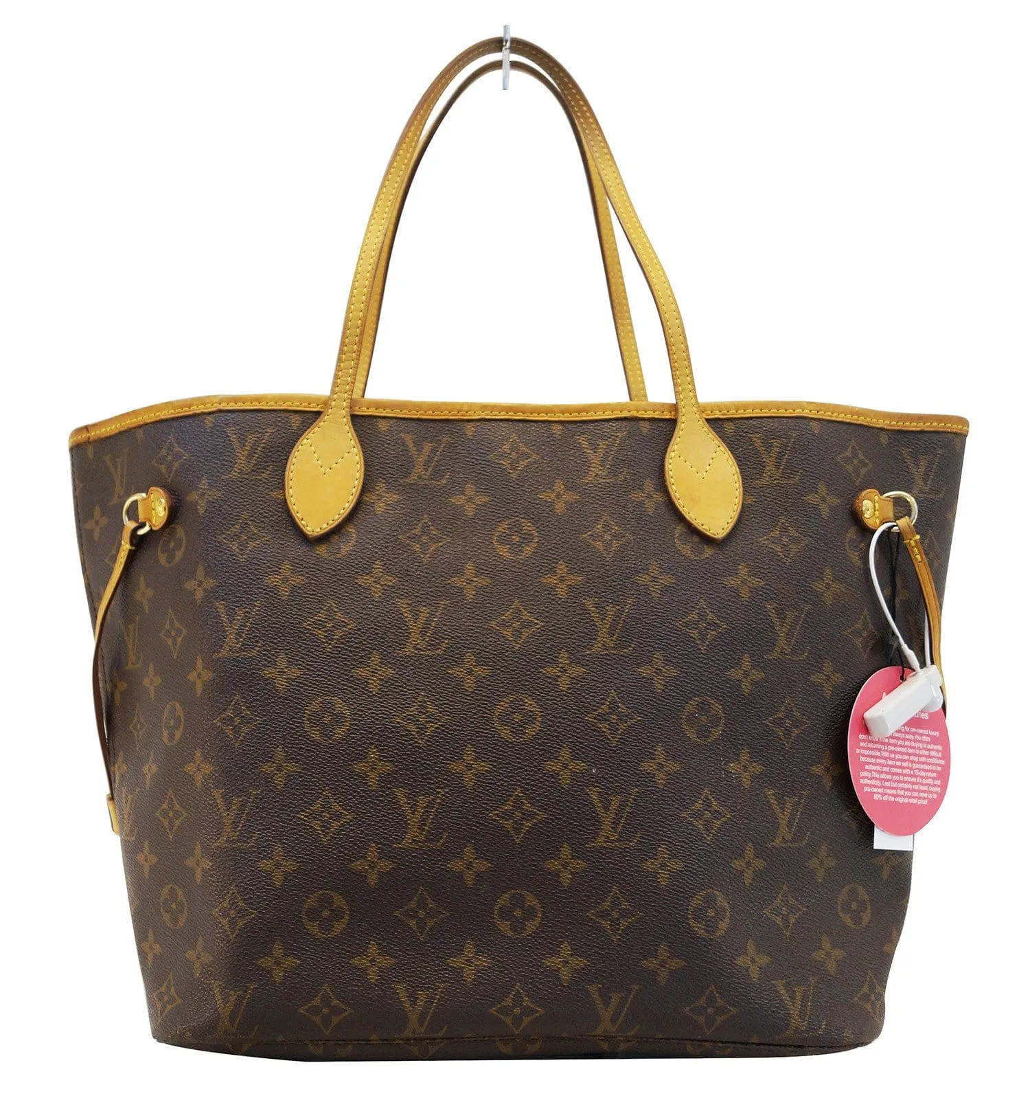 LOUIS VUITTON Monogram Neverfull MM Tote Shoulder Bag