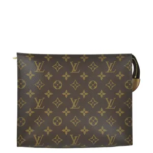LOUIS VUITTON Toiletry 26 Monogram Canvas Cosmetic Pouch Brown