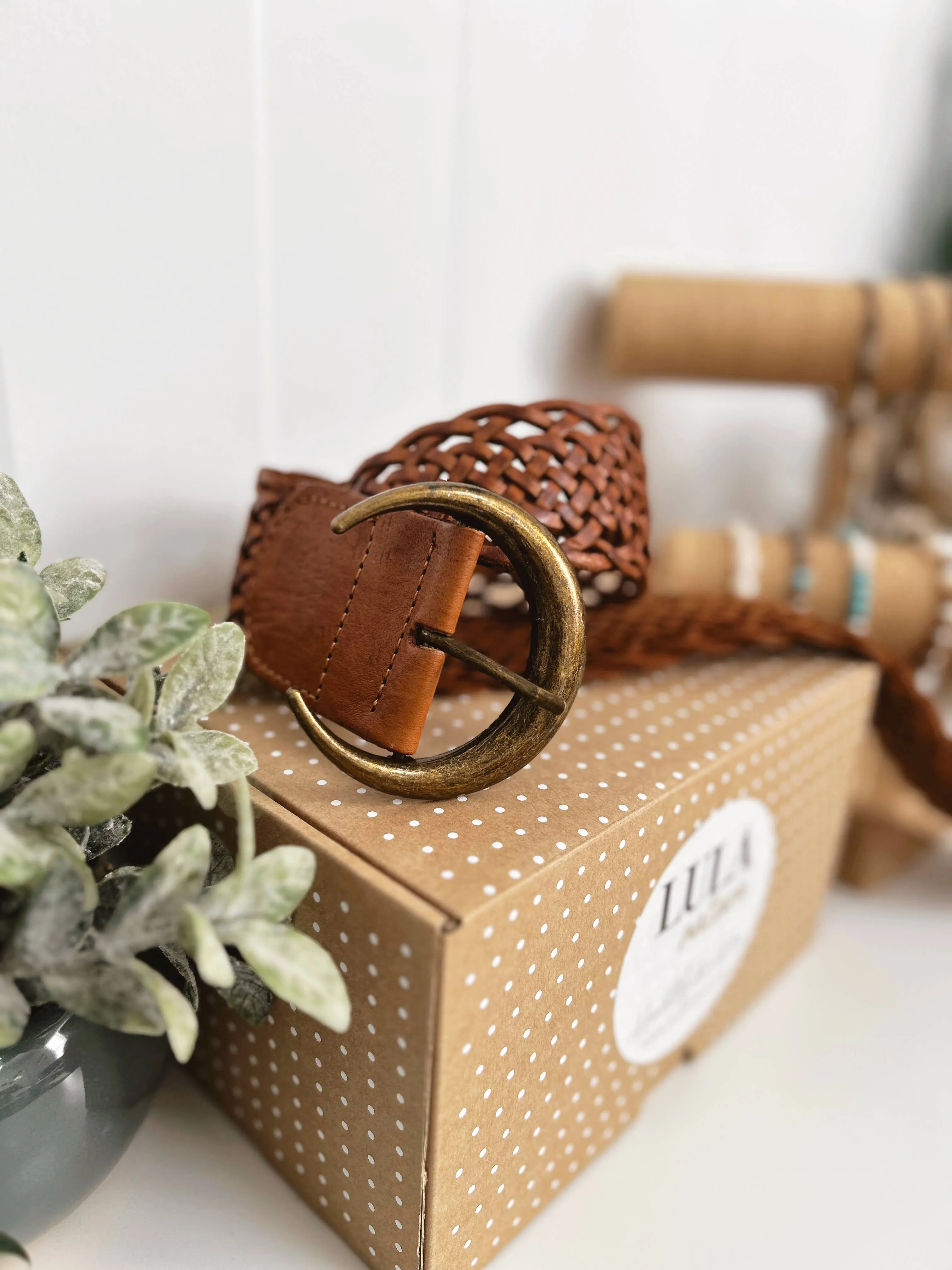 Luna Leather Belt