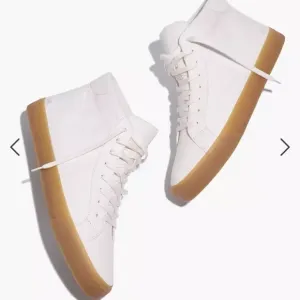 Madewell Sidewalk High-Top Sneakers in Recycled Canvas AI292