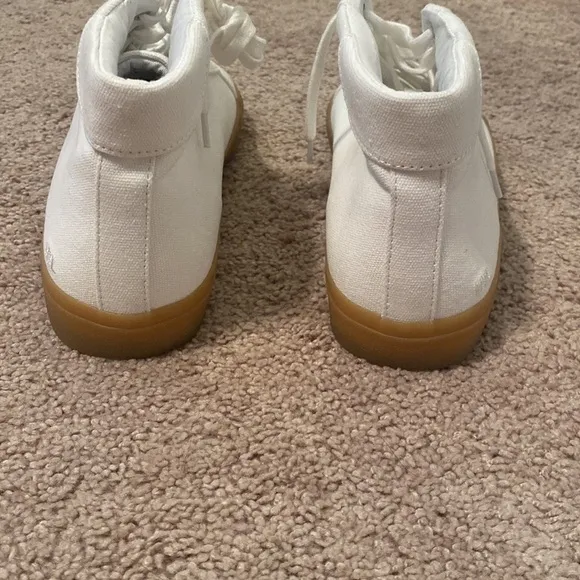 Madewell Sidewalk High-Top Sneakers in Recycled Canvas AI292