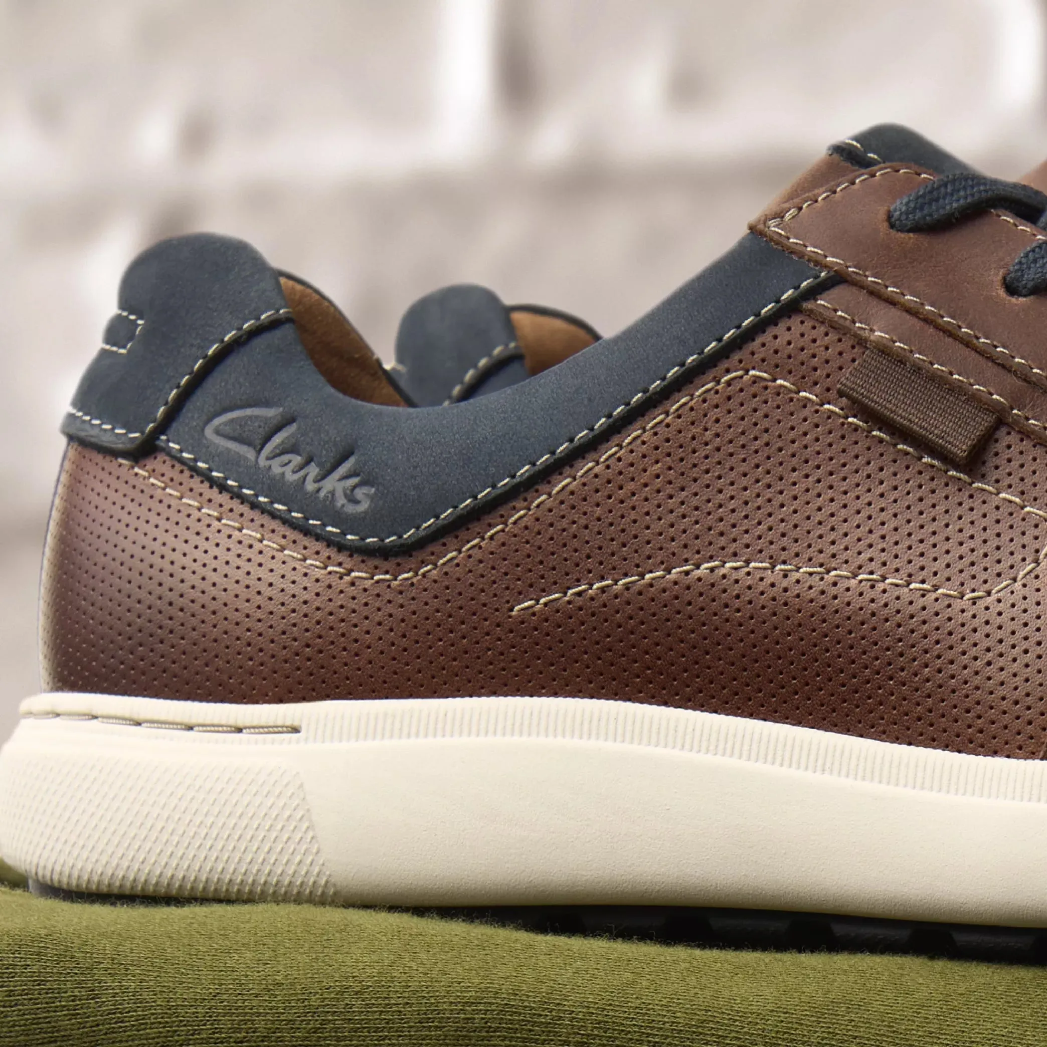 MAPSTONE LACE - MAHOGANY LEATHER - 26176886