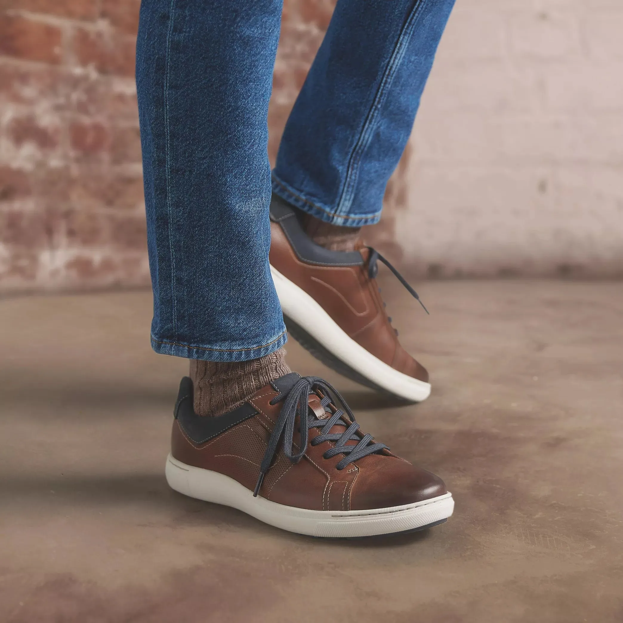 MAPSTONE LACE - MAHOGANY LEATHER - 26176886