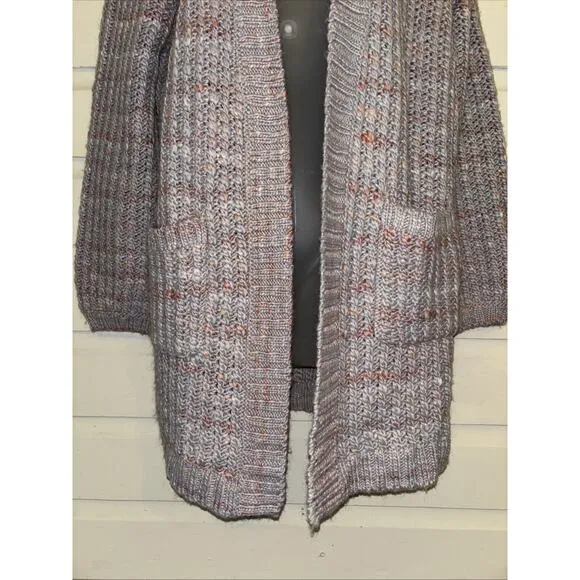 Marina Layer Wool/Alpaca Blend Long Sleeve Open Front Cardigan Sweater Size XL