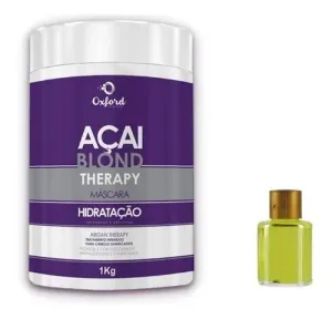 Mask De Hydration Matizadora Platinum açai Blond  - Oxford