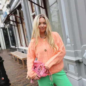 Maxie vest oranje