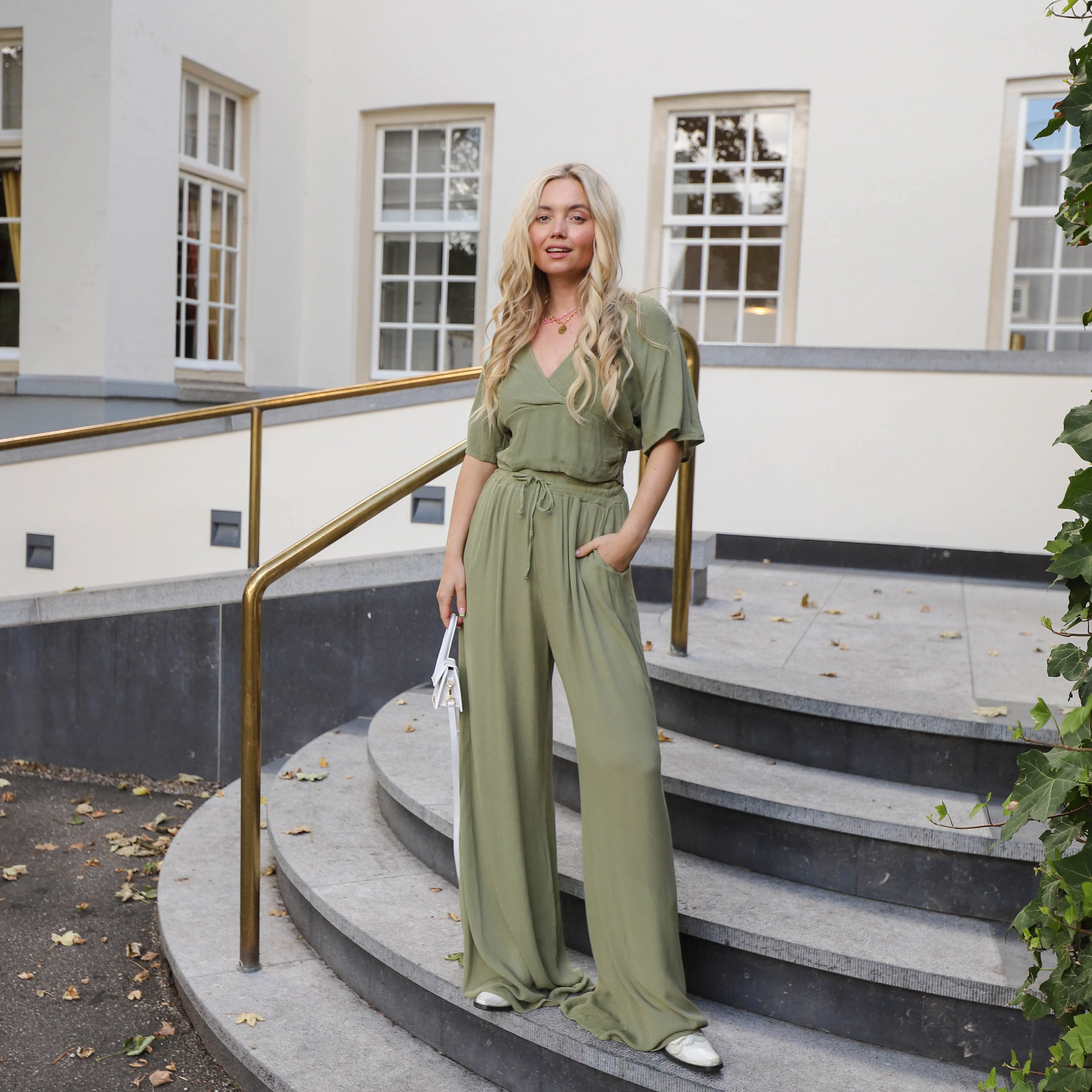 Maya broek sage