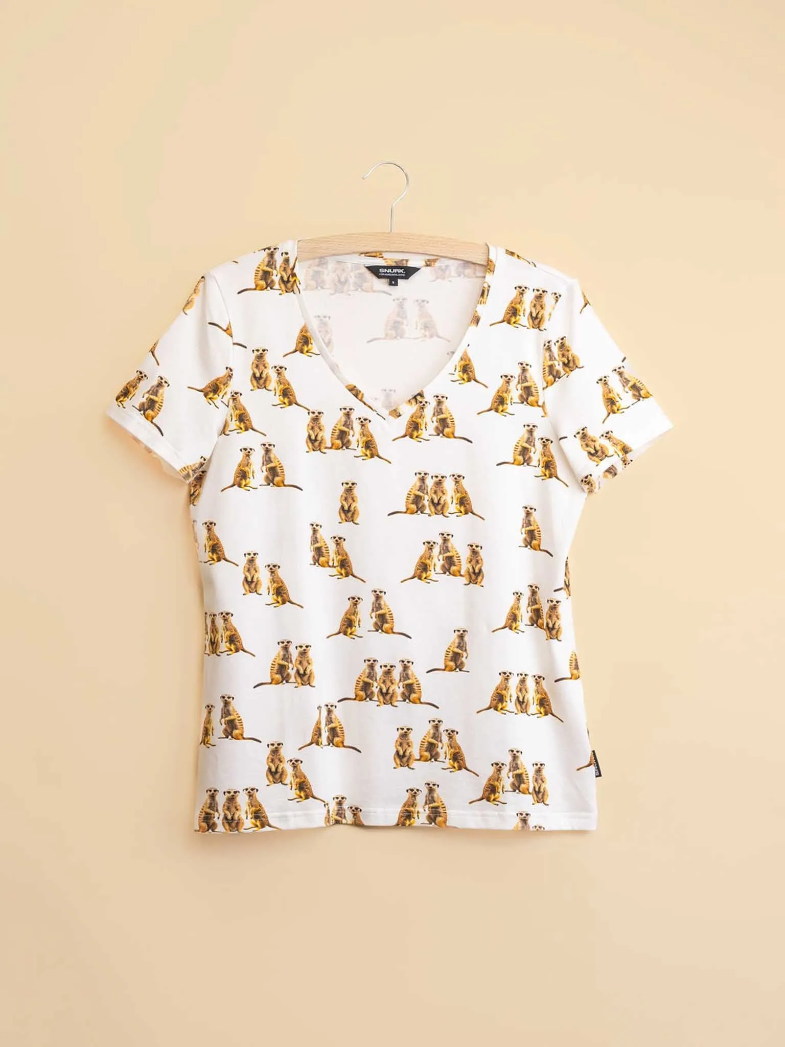 Meerkats V-neck T-shirt en Shorts set Dames