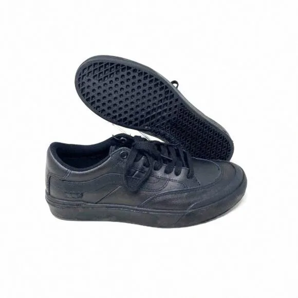 💖MEGA SALE💖Vans Berle Skateboarding Casual Women Black VN0A5JIJ9BK Leather