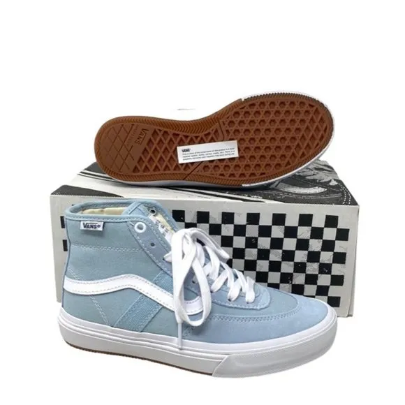 💖MEGA SALE💖VANS Crockett  Shoe Women Sky Suede Canvas Casual   VN0A5JIGSKZ