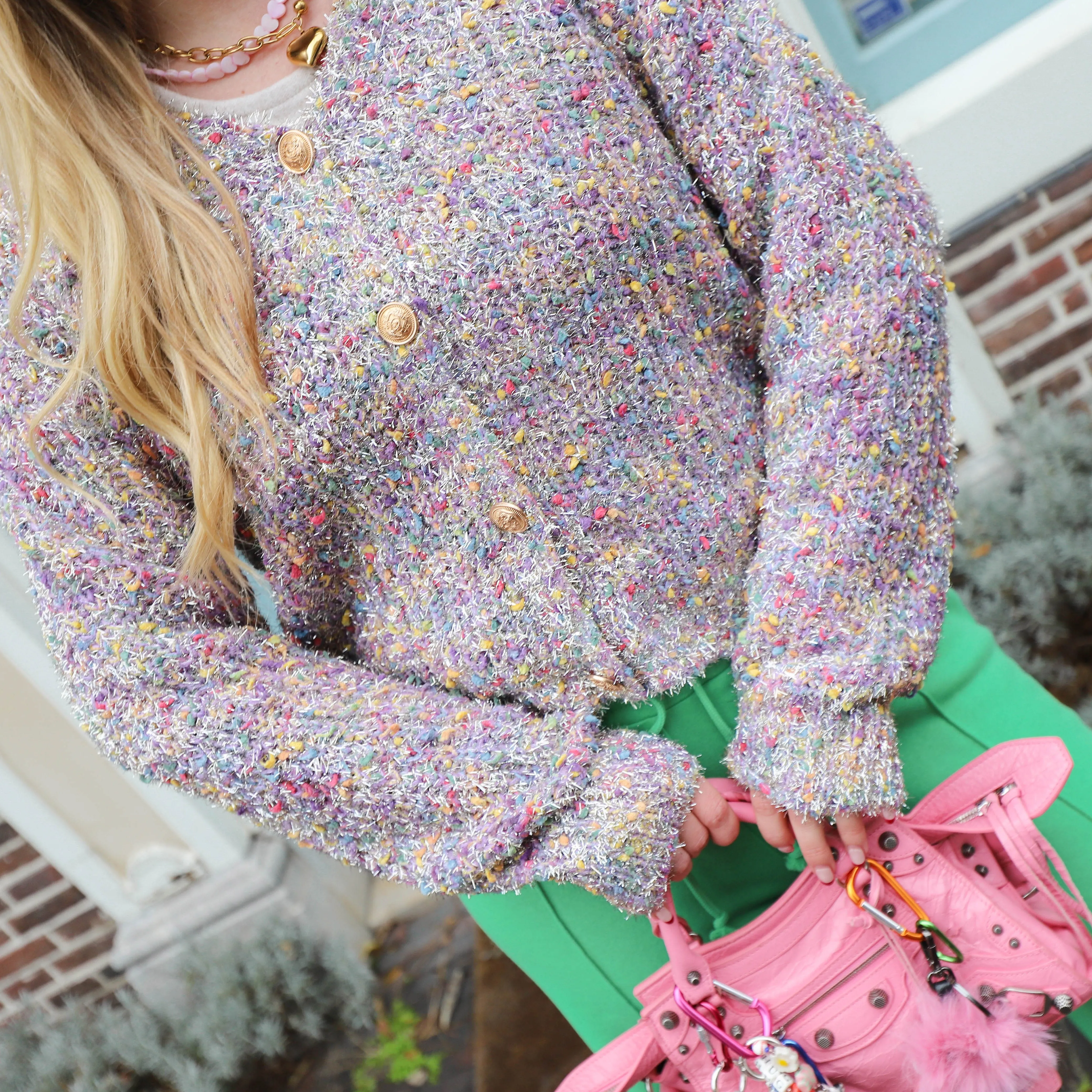 Melange vest multi