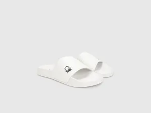 Men Self Design Slip-On Sliders