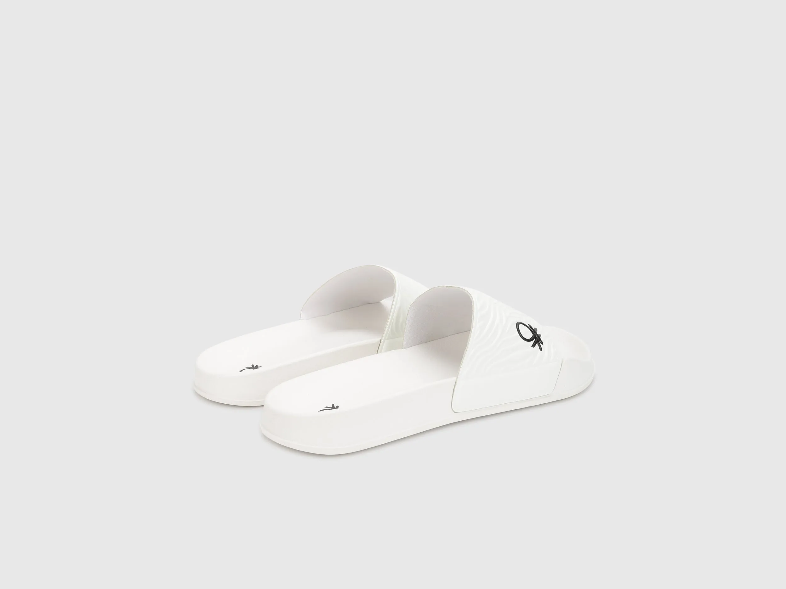 Men Self Design Slip-On Sliders