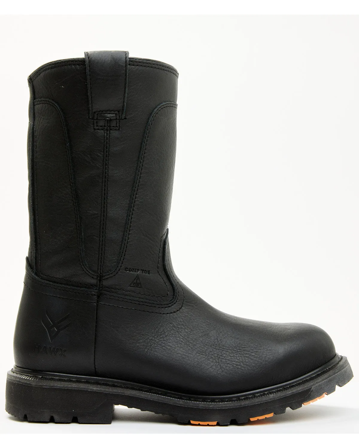 Men's 11" Industrial Wellington Work Boots - Composite Toe