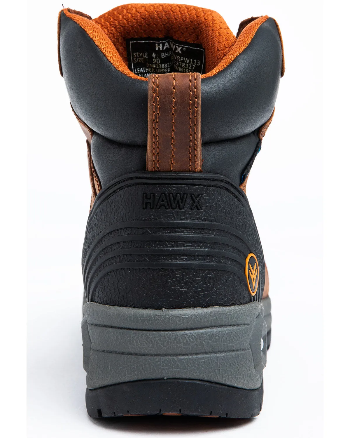 Men's 6" Lace-To-Toe Waterproof Work Boots - Composite Toe
