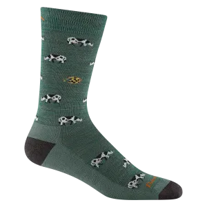 Men's Dairy Air Crew Lightweight Lifestyle Sock - 6116