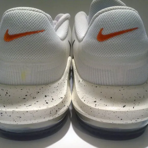 Men's Nike Shoes Size 9 Air Max Impact 4 White Copa Black Speckled $90
