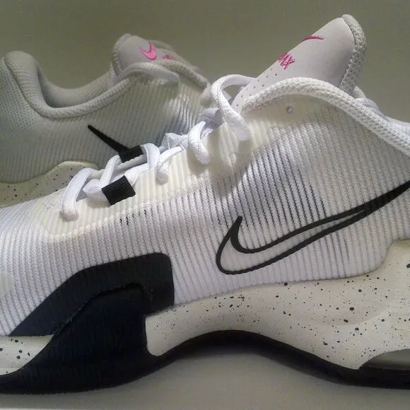 Men's Nike Shoes Size 9 Air Max Impact 4 White Copa Black Speckled $90