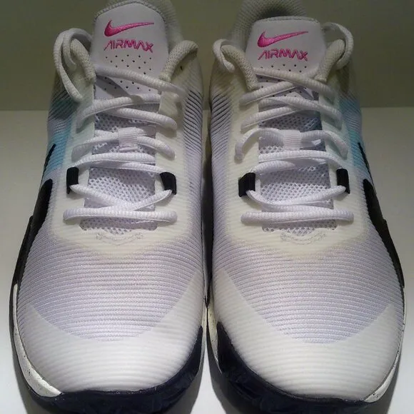 Men's Nike Shoes Size 9 Air Max Impact 4 White Copa Black Speckled $90