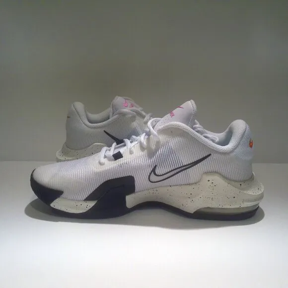 Men's Nike Shoes Size 9 Air Max Impact 4 White Copa Black Speckled $90