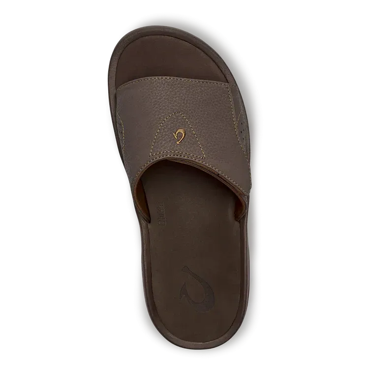 MEN'S OLUKAI NALU SLIDE | DARK JAVA