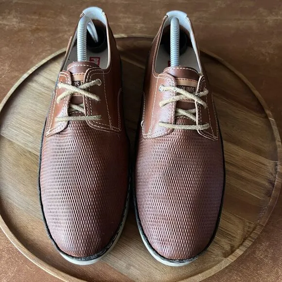Mens Pikolinos Jucar Perforated Brandy Oxford Shoes Sneakers EU 42 US 8.5