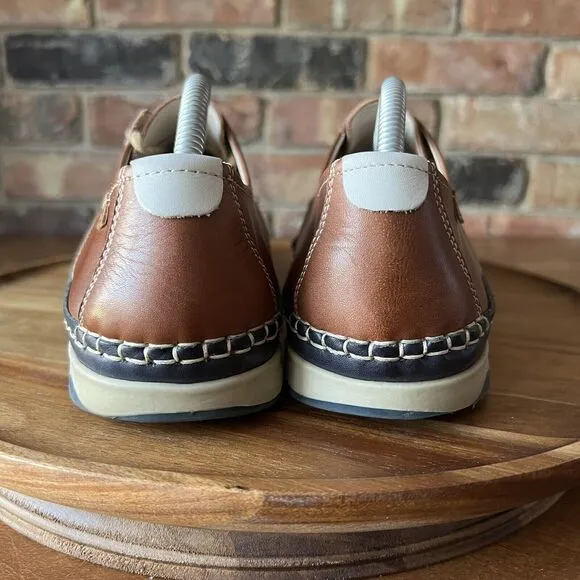 Mens Pikolinos Jucar Perforated Brandy Oxford Shoes Sneakers EU 42 US 8.5