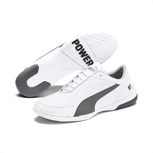 Mens Puma BMW Motorsport Kart Cat III men white sneakers 10.5 eu 44