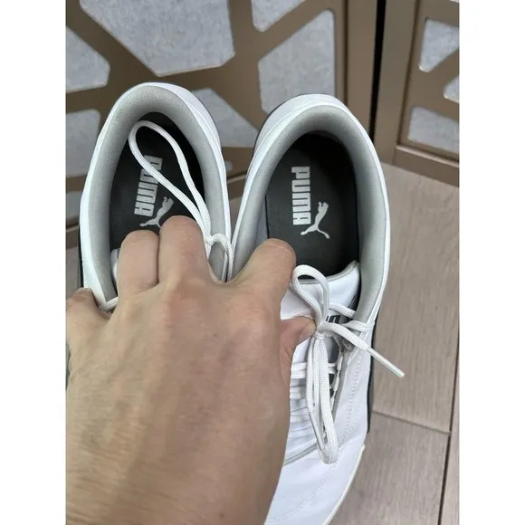 Mens Puma BMW Motorsport Kart Cat III men white sneakers 10.5 eu 44
