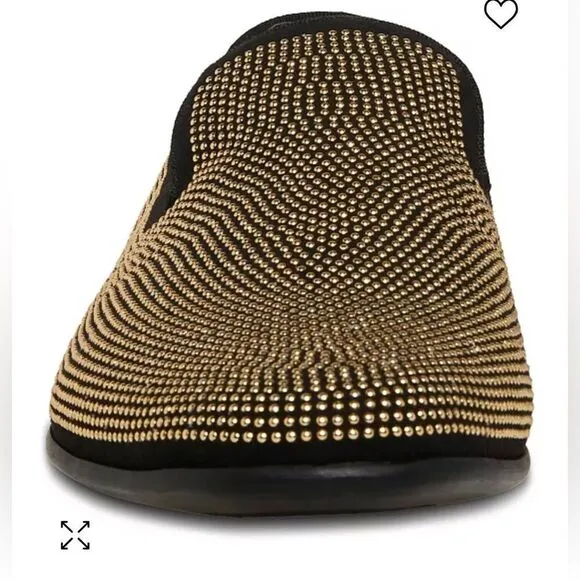 Men’s Steve Madden Mezmoryze Beaded Smoking Slipper Loafer, 11.5, New with box