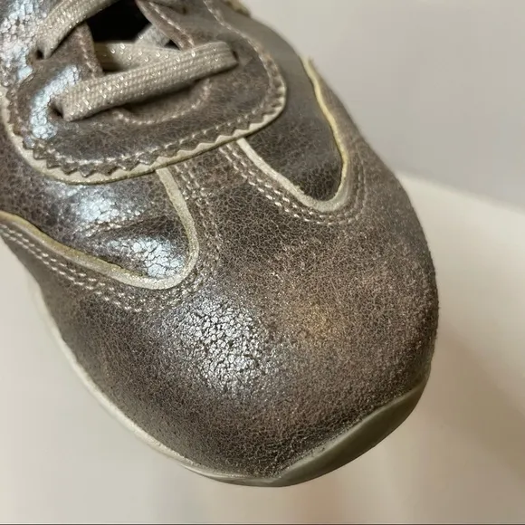 Mephisto Yael metallic comfort sneakers 7.5