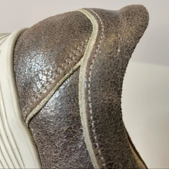 Mephisto Yael metallic comfort sneakers 7.5