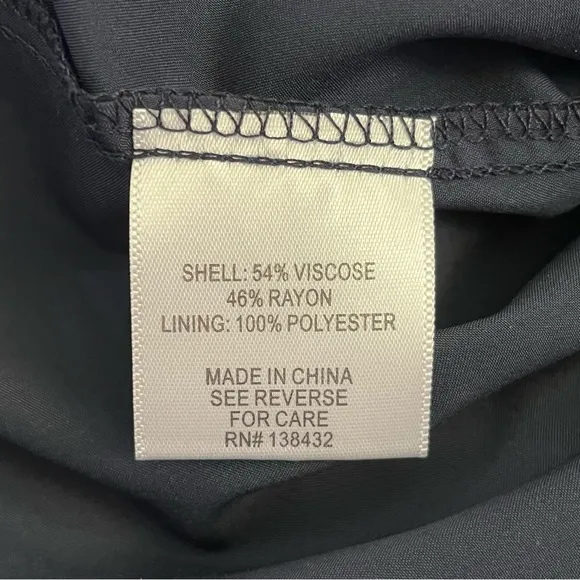 Modcloth Navy Blue The Keyhole Story A-Line Dress Size 14 Women Short Sleeve