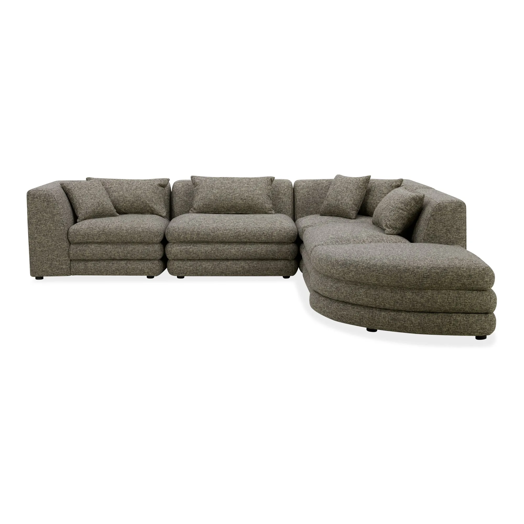 Moe's Home Collection Lowtide Alcove Modular Sectional