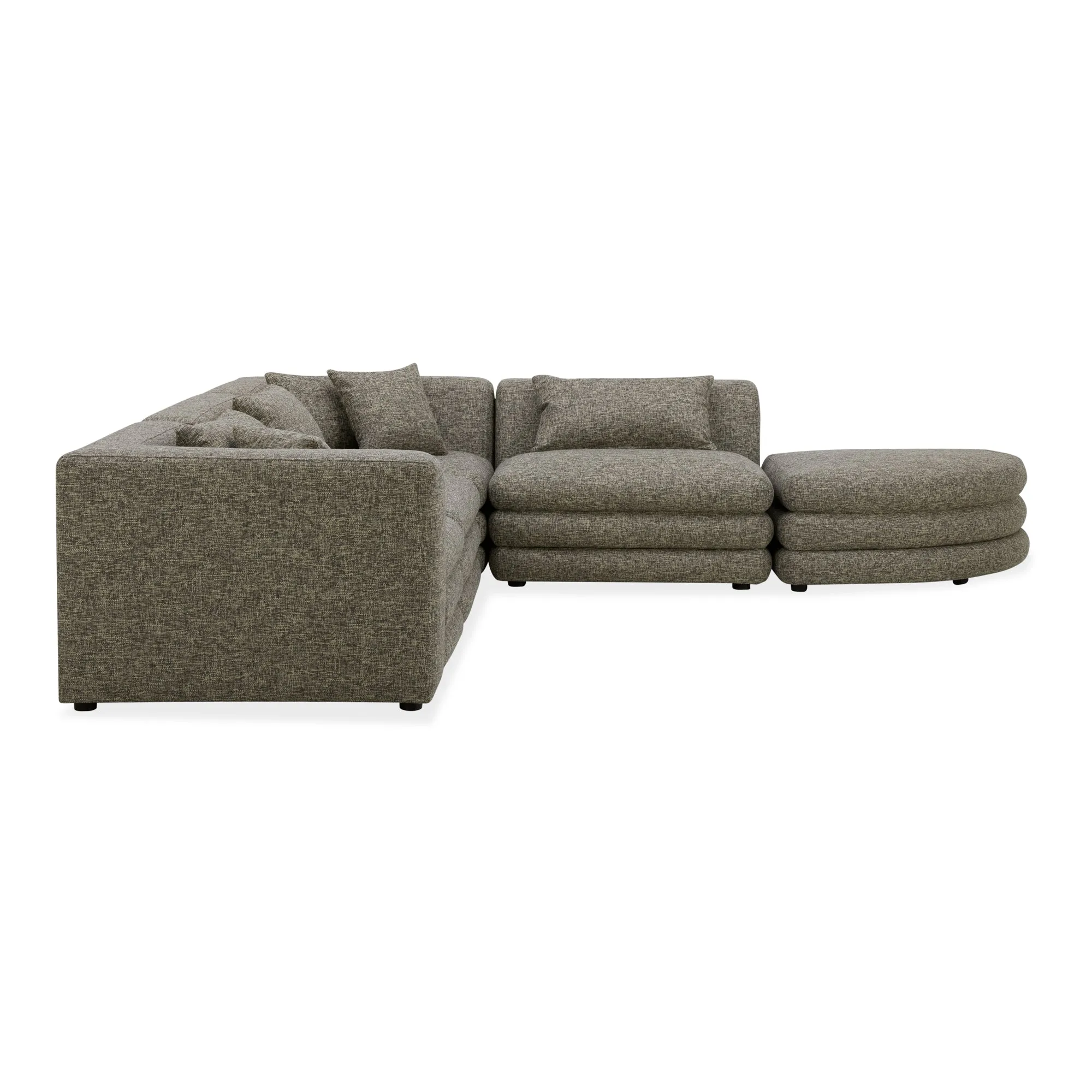 Moe's Home Collection Lowtide Alcove Modular Sectional