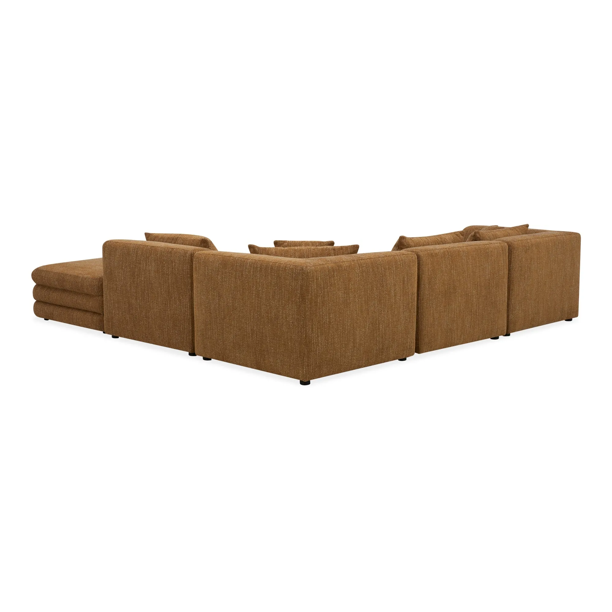 Moe's Home Collection Lowtide Amber Glow Dream Modular Sectional